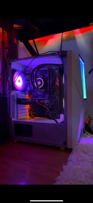 Calculator Gaming I7-8700, 16GB RAM + 2 Monitoare AOC 27INCH 75Hz