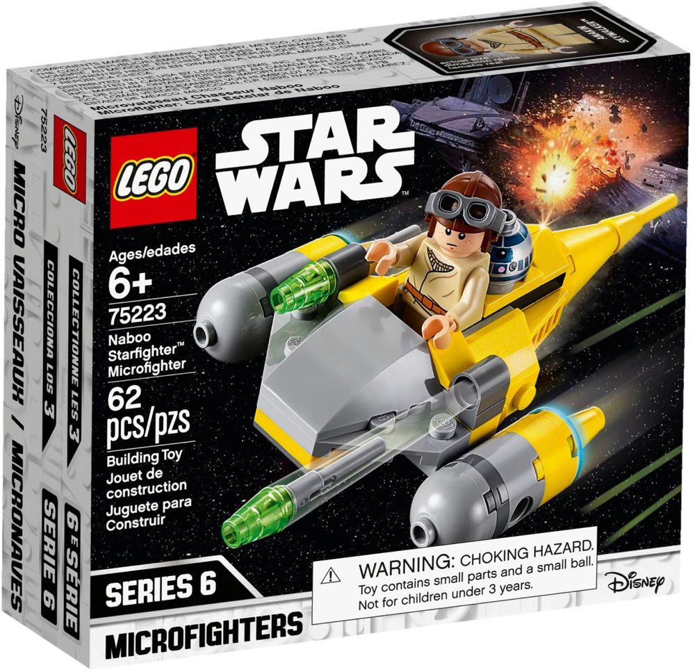 Lego Star Wars 75223 - Naboo Starfighter Microfighter (2019)