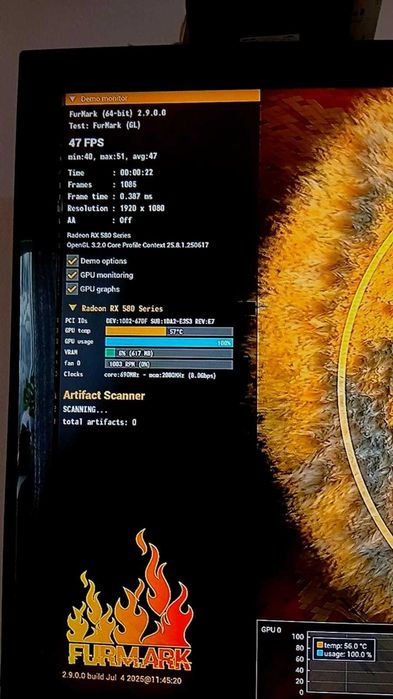 Calculator gaming I7 8700K|RX 580 GB
