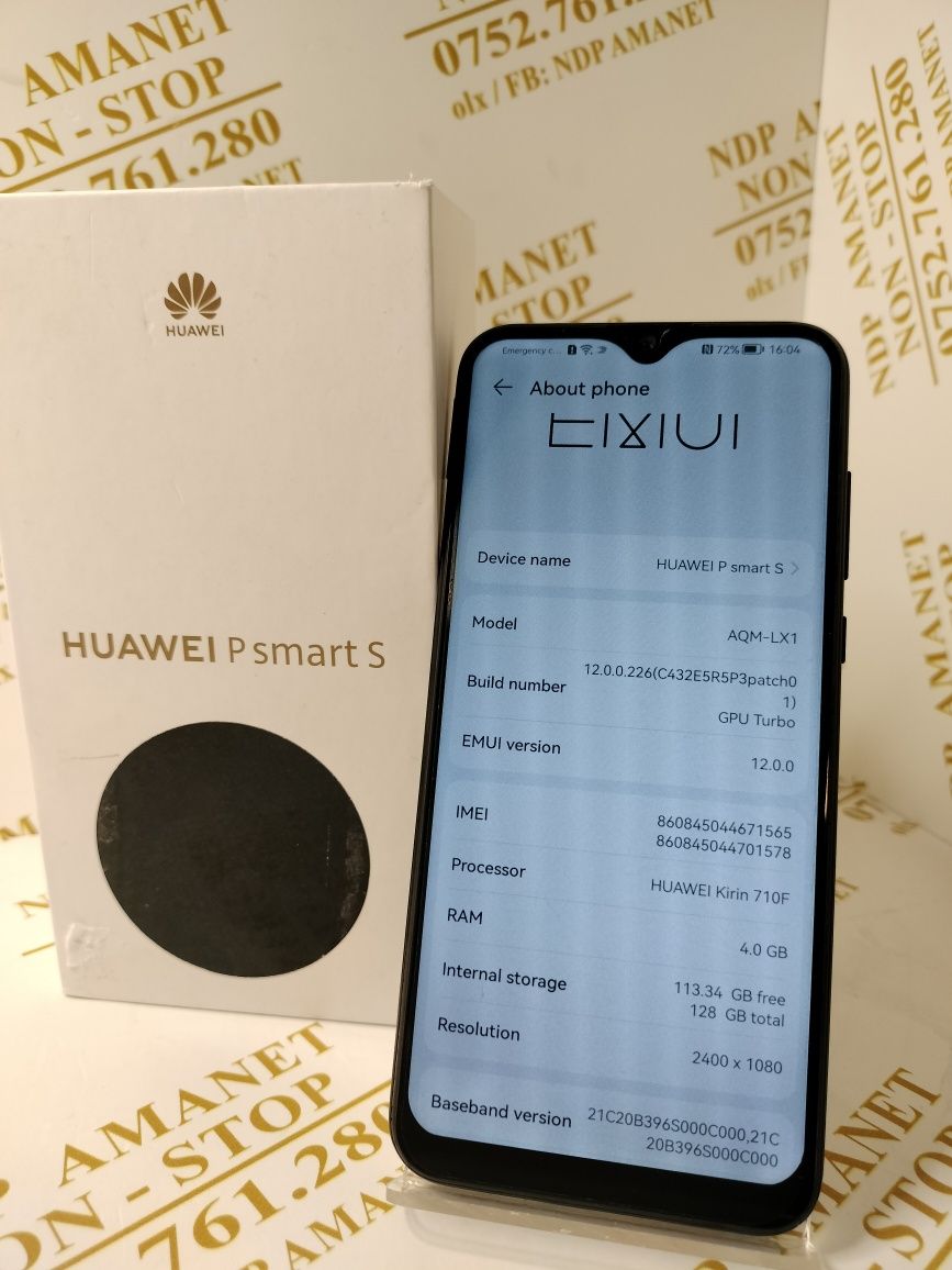 NDP Amanet Brăila Huawei P Smart S 128 GB (1053)