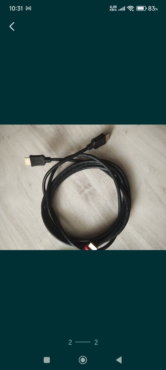 Cabluri HDMI de 3 m și 1,5 m!
