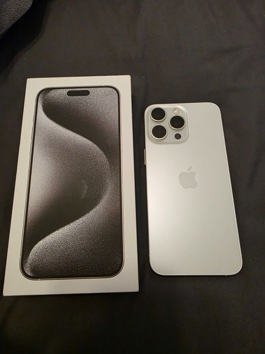 Iphone 15 Pro Max White Titanium