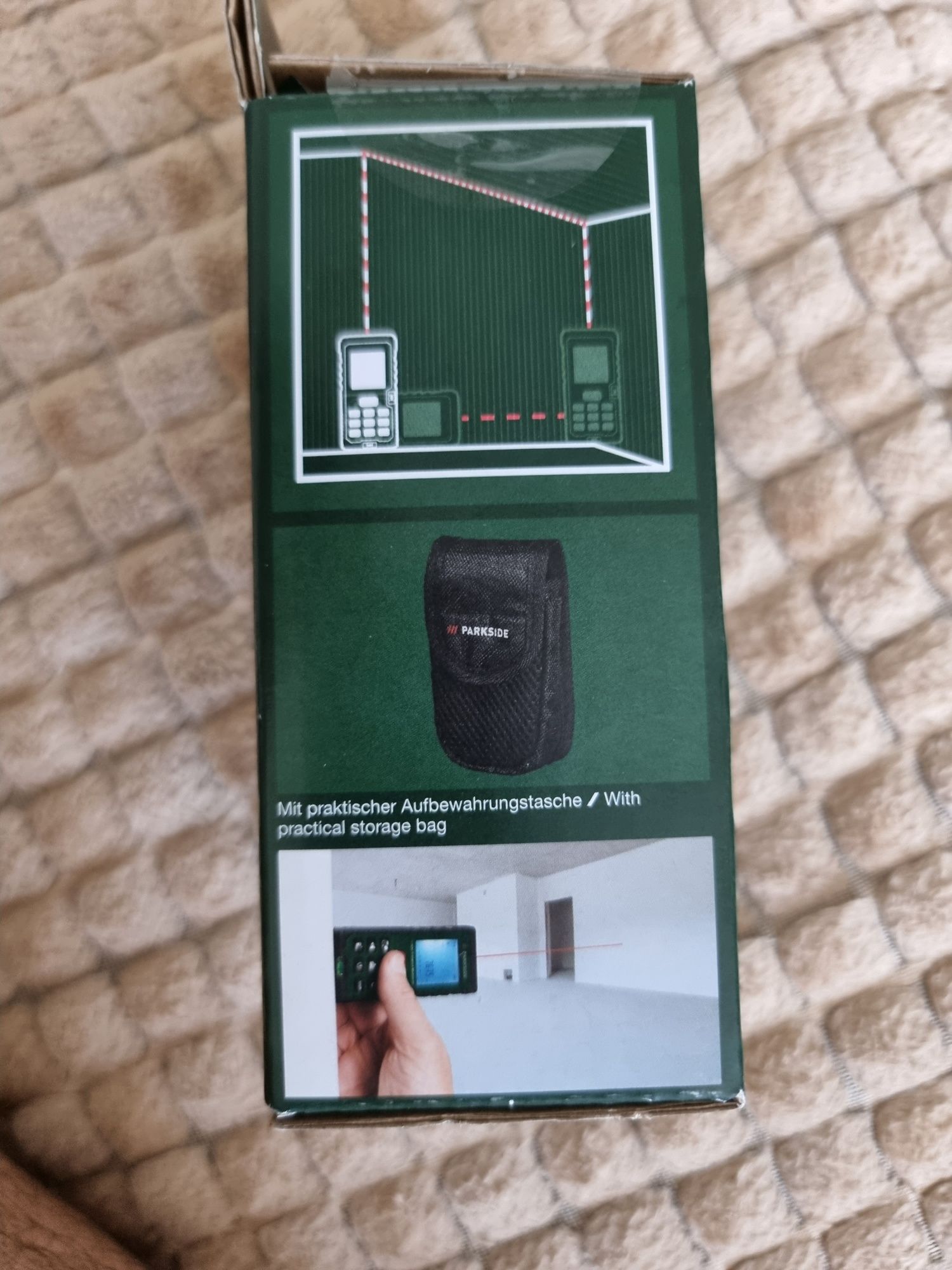 Telemetru laser Parkside