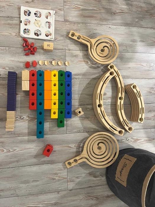 Hape Quadrilla „Cyclone” – set pista cu bile