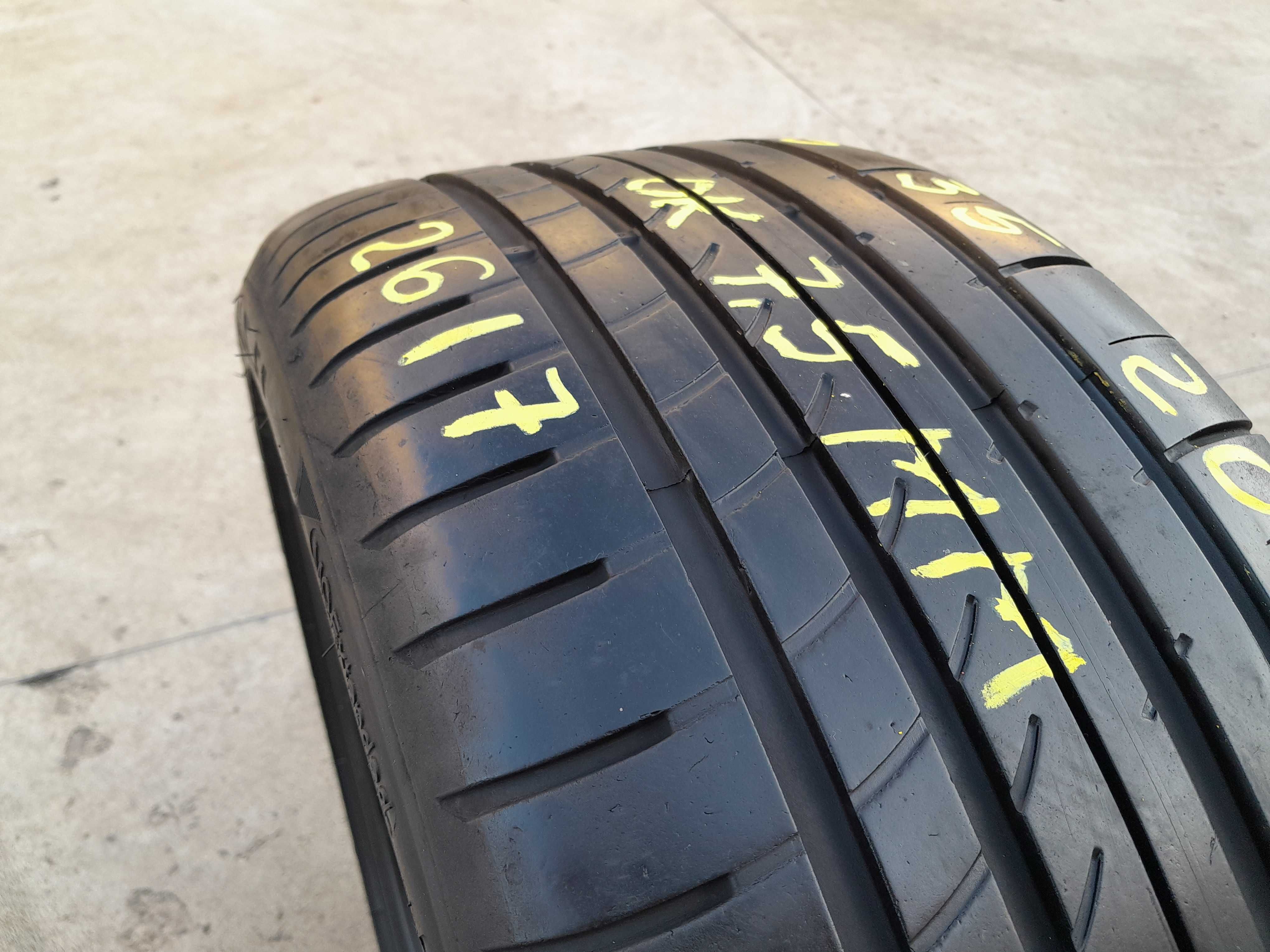 O anvelopa de vara 275 35 20 goodyear asymmetric 2 run flat 7,5 mm