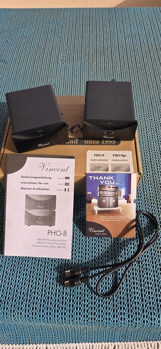 Vand preamplificator phono Vincent PHO 8, MM/MC