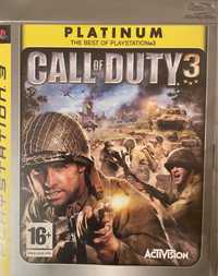 Call of duty 3 ps3 Platinum edition like new