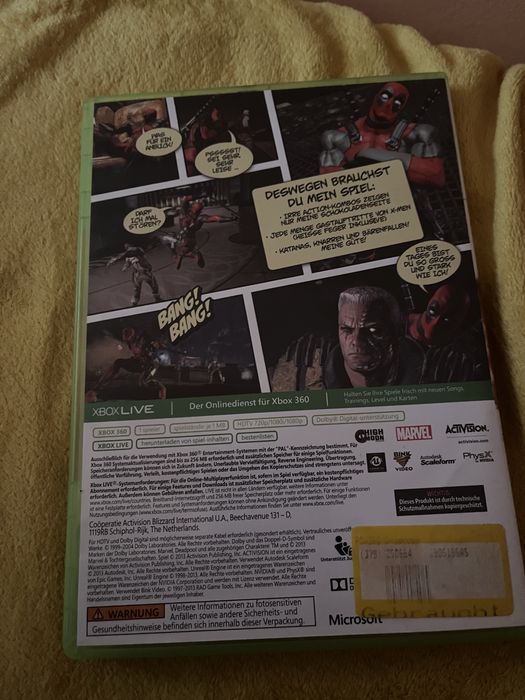 Deadpool joc de xbox 360