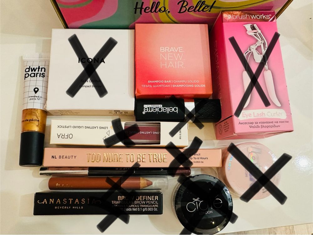 Козметика от Bellebox