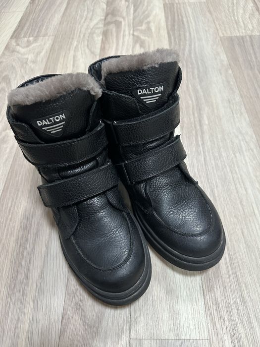 Обувь зима кожа мех 37 рр малтчик