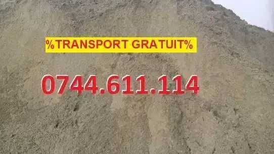 Nisip, balast, sort, piatra concasata ciment fier