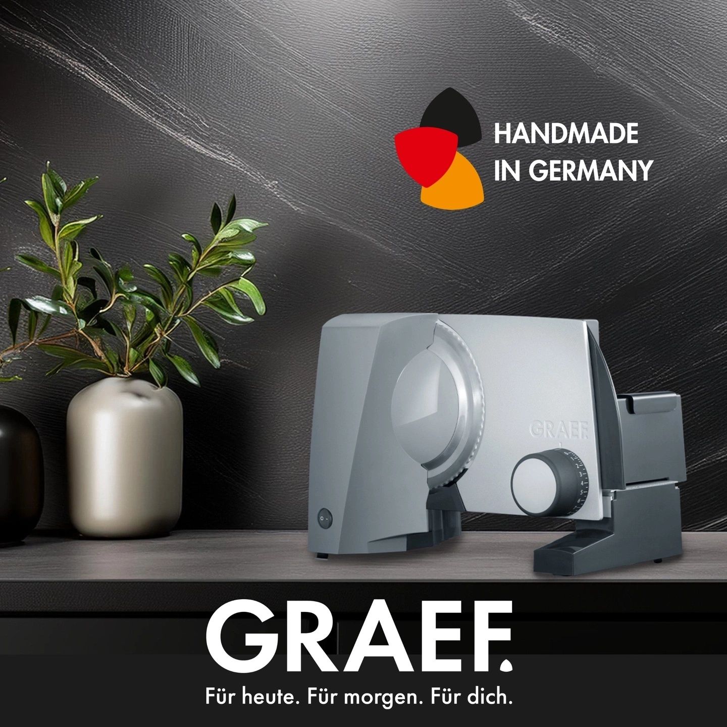 Метална Колбасорезачка Graef Twin Sliced ​​Kitchen G52 Grey (MAT) 170W