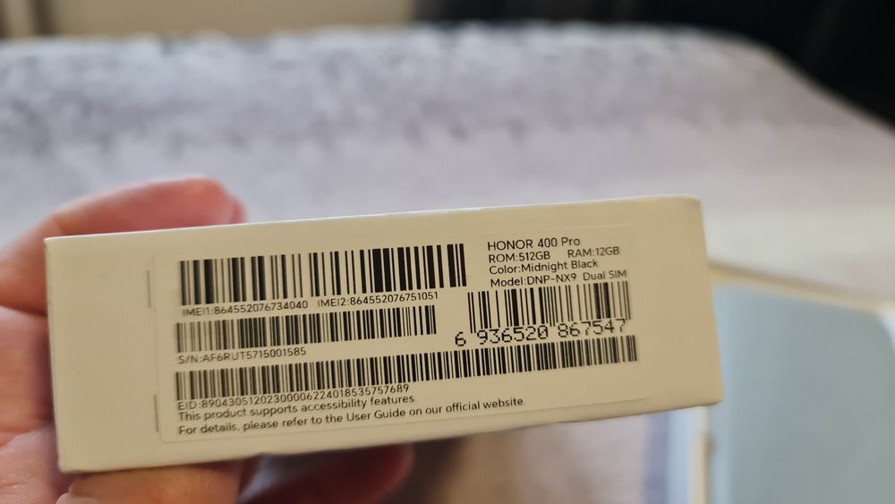 Honor Magic 400 PRO 12GB/512Gb fullbox garanție 2 ani factura