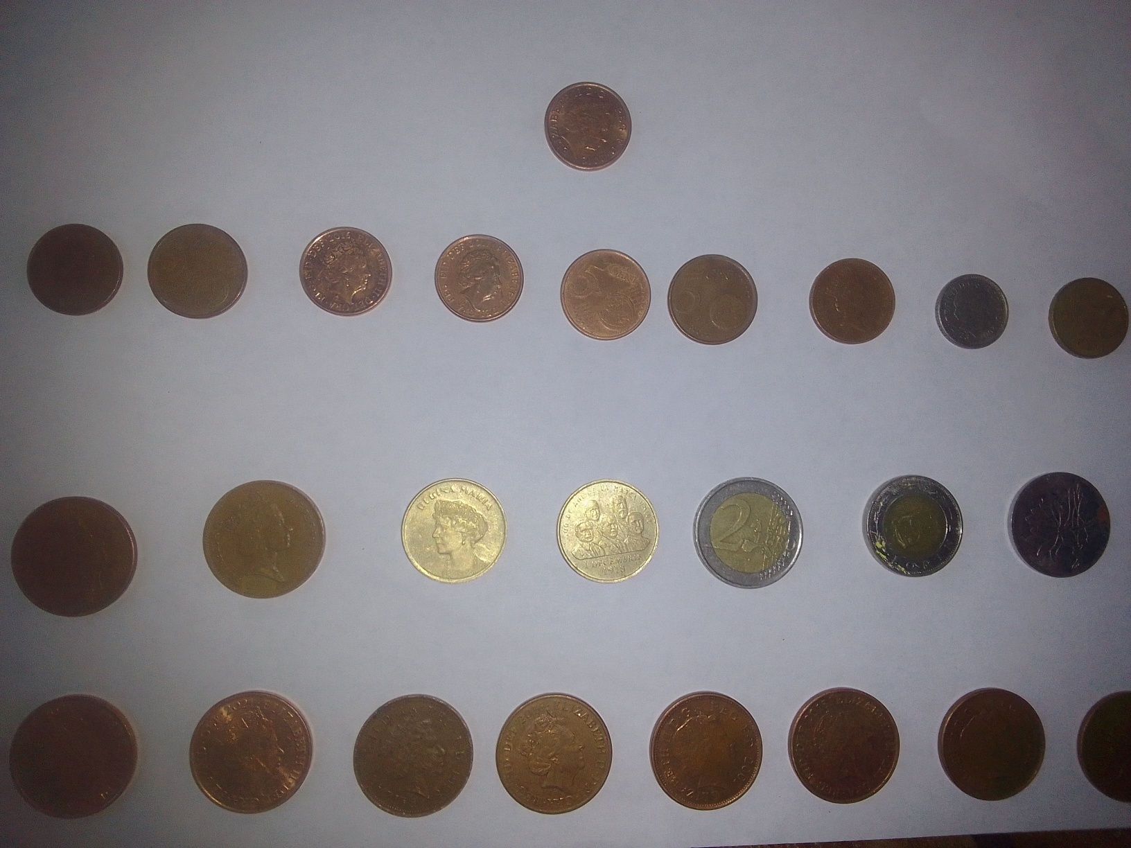 Monede vechii, diferite tipuri