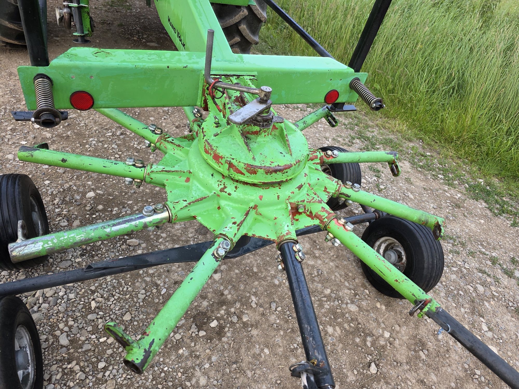 Grebla Greblatoare adunat 3m metri Fella Deutz Fahr Kuhn baie ulei
