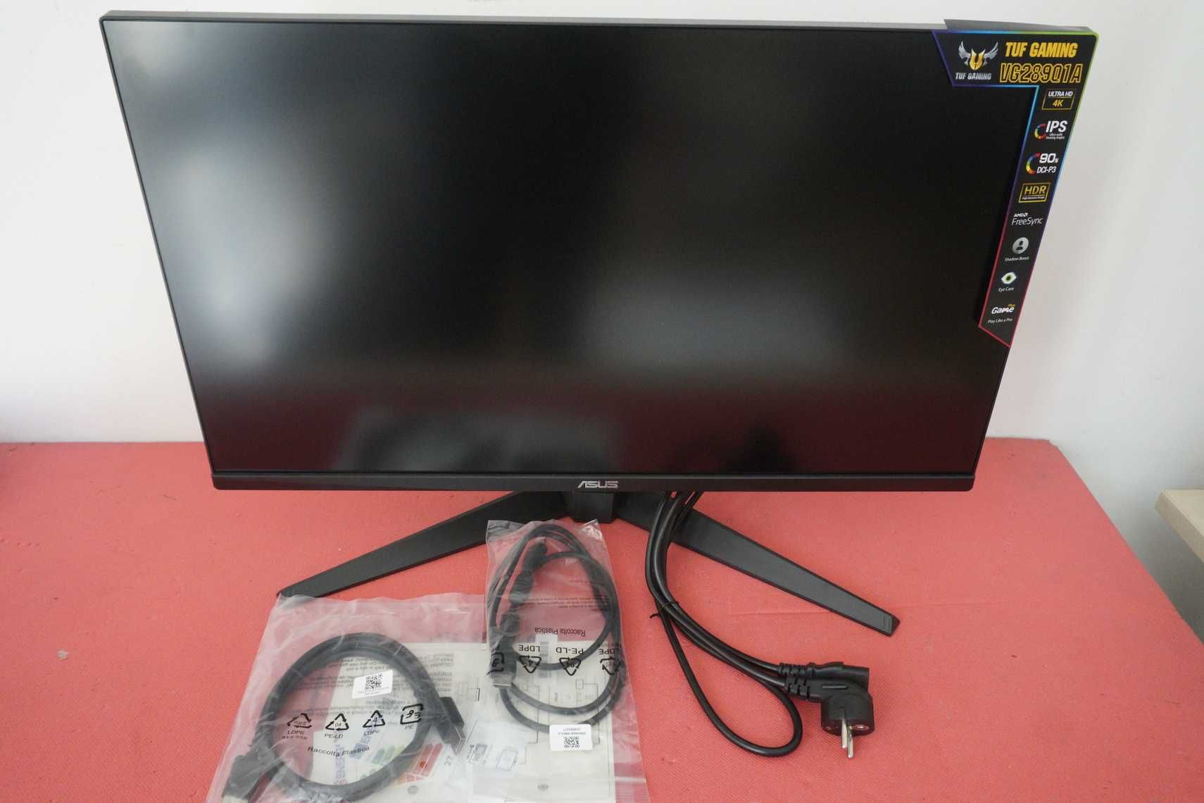28" ASUS TUF Gaming VG289Q1A - 4K, IPS, HDR10, 10bit, 60Hz, 5ms