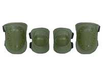 Set Protectie Genunchi Si Coate 8FIELDS Culoare OLIVE Noi In Ambalaj