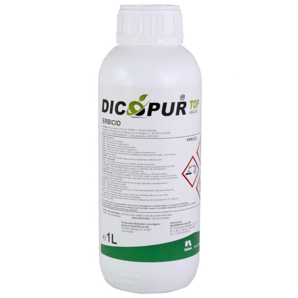 Erbicid Dicopur Top 464 SL  100ml, 500ml, 1 L (porumb)