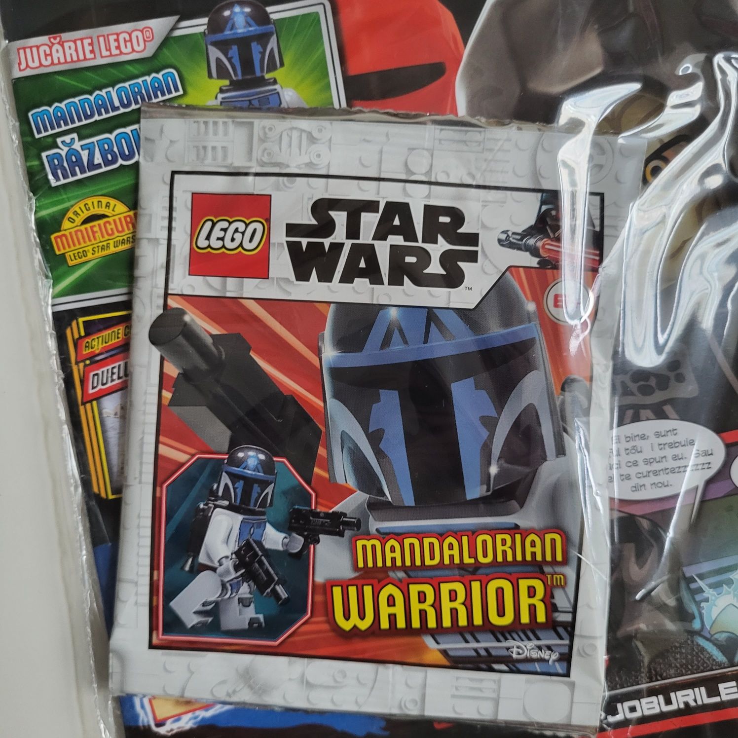 Revista Lego Star Wars - Mandalorian Warrior