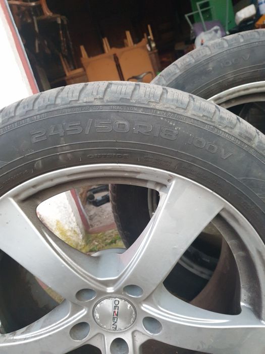 Vand jante bmw cu anvelope de iarna 245/50 r18