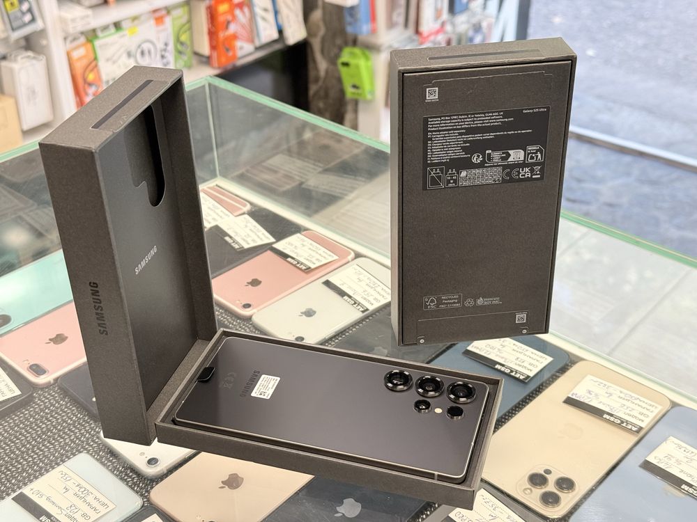 Samsung S25 Ultra 256GB Titanium Black Чисто Нови!