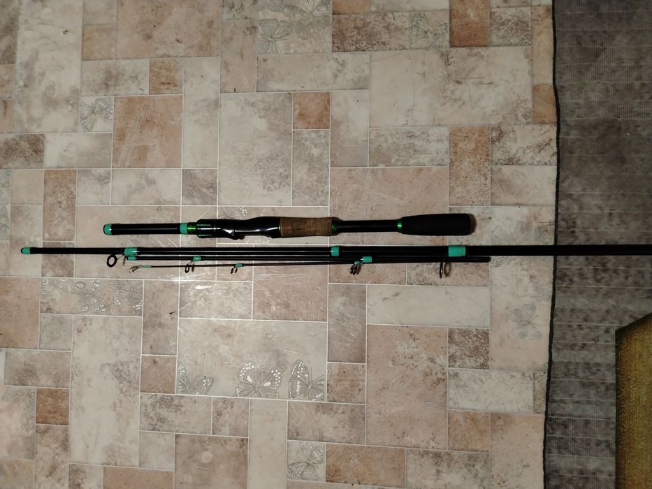 Продам спиннинг вместо катушкой