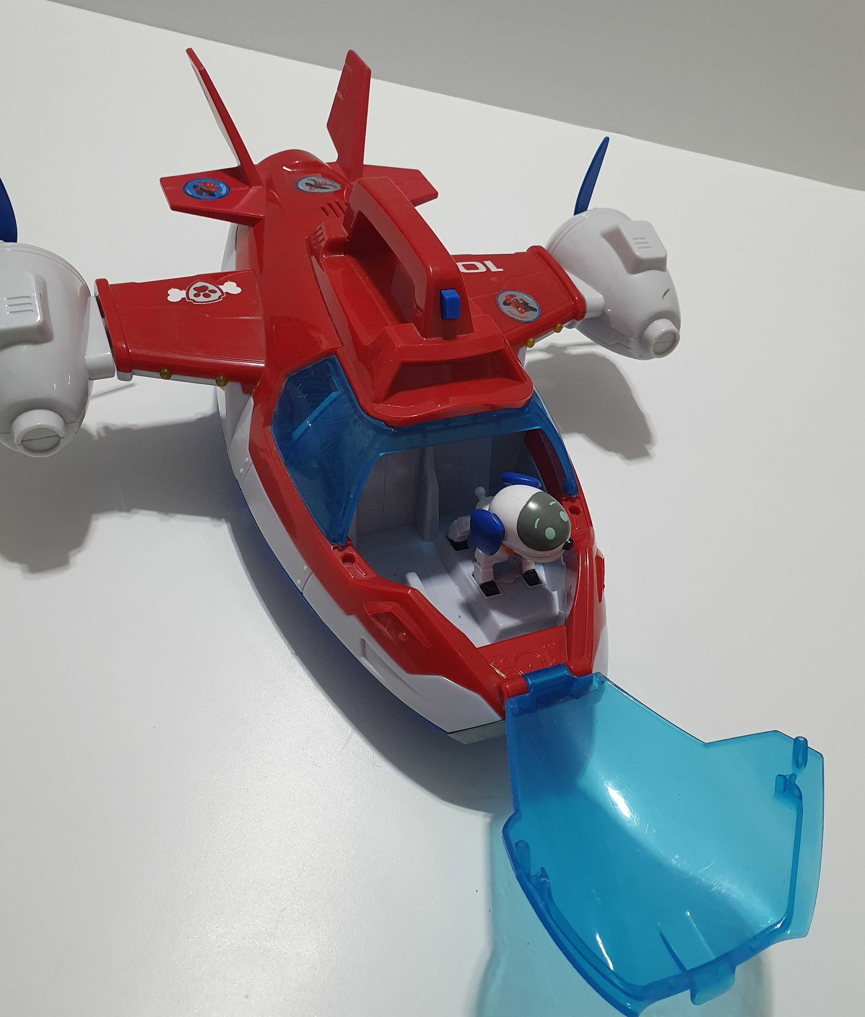 Jucarie avion aeronava Patrula catelusilor Paw Patrol sunete si lumini