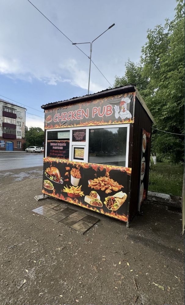 Продается Ларек, контейнер, павильон для приготовления курицы гриль