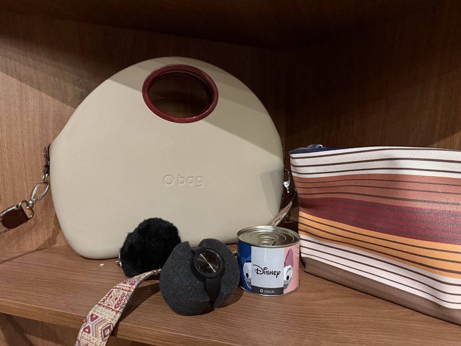 O bag ръчна чанта Moon с лого