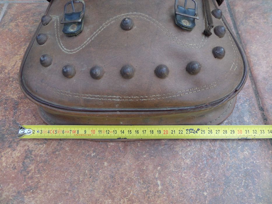Geanta,Tolba de vinatoare vintage,coburi,geanta moto retro