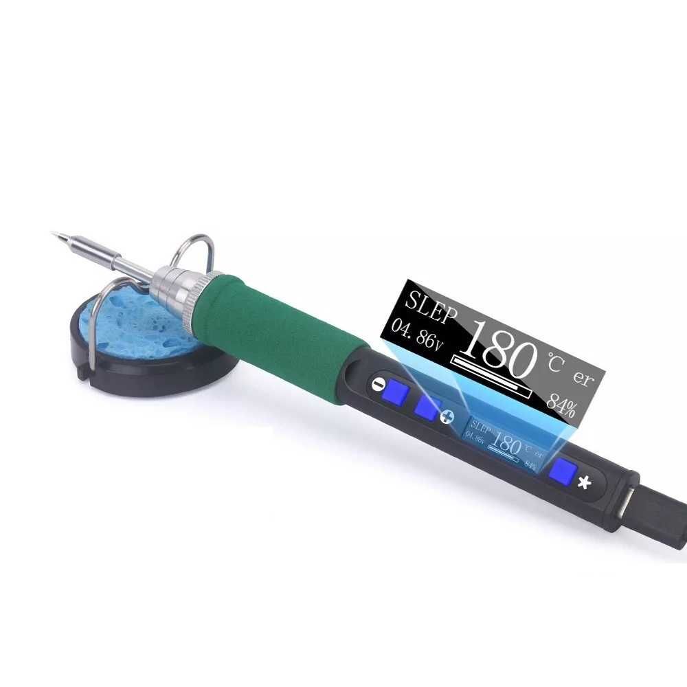 Letcon portabil profesional cu varfuri C235 JBC si port USB C