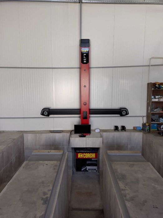 3D Стенд за "реглаж" на геометрия на леки автомобили от CORGHI