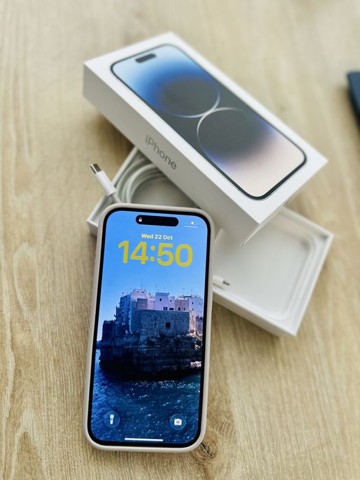 iPhone 14 pro 128gb - без забележка + оригинален кейс