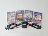 Колекция SingStar + Микрофони за PS2 Playstation 2 - Queen, Abba, Rock