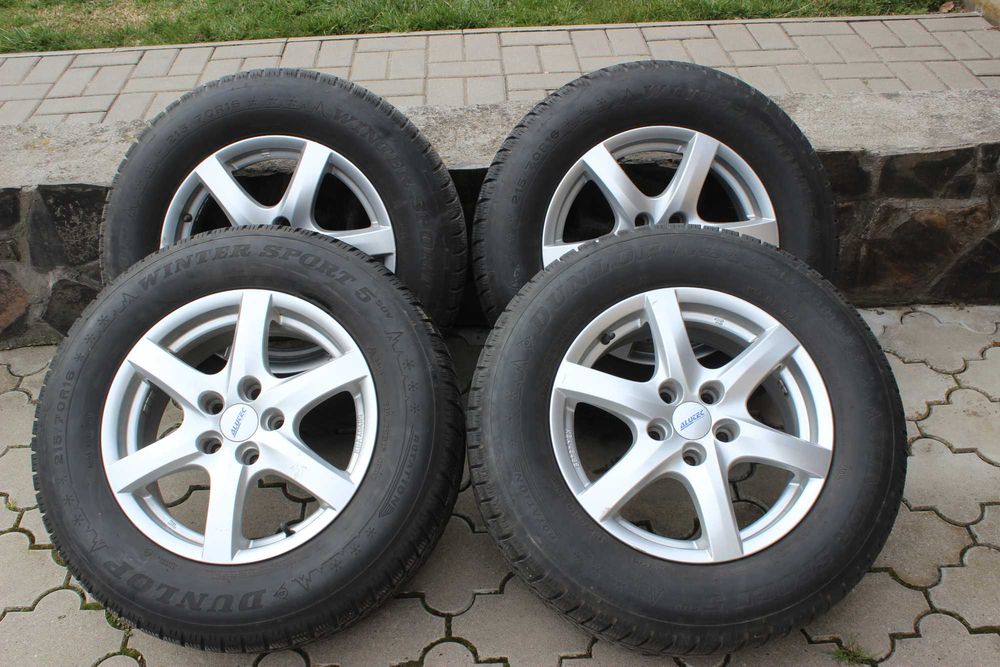 Vind 4 Jante aliaj cu Cauciucuri Dunlop - Hyundai IX35