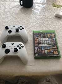 Xbox one s 1Tb и диск gta 5