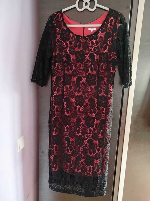 Rochie dantela neagra