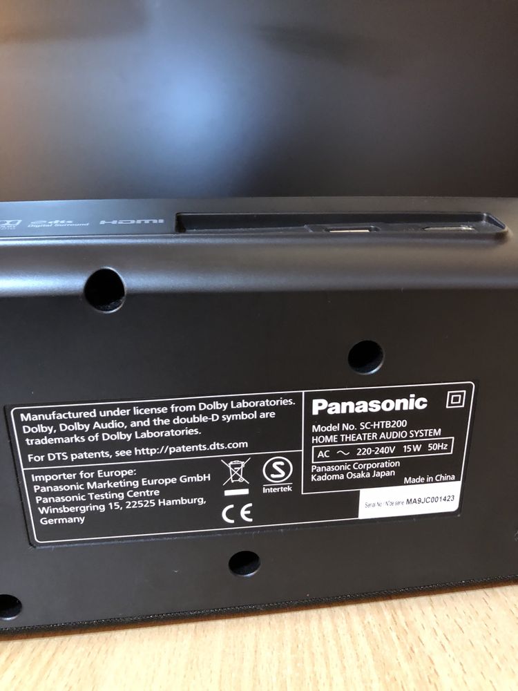 Soundbar Panasonic