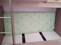Двухярустная кровать с шкафом
