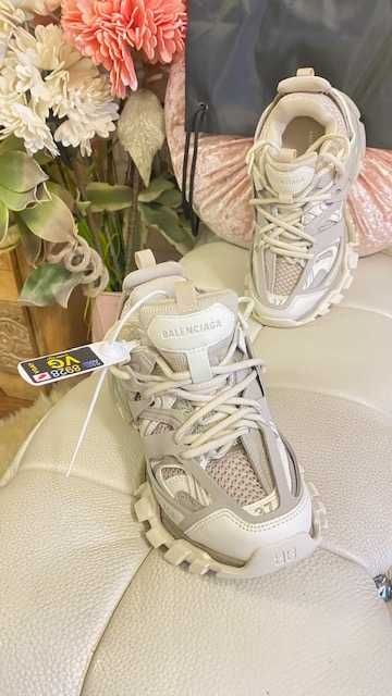 маратонки Баленсиага*37*BALENCIAGA track trainers in white/gray*