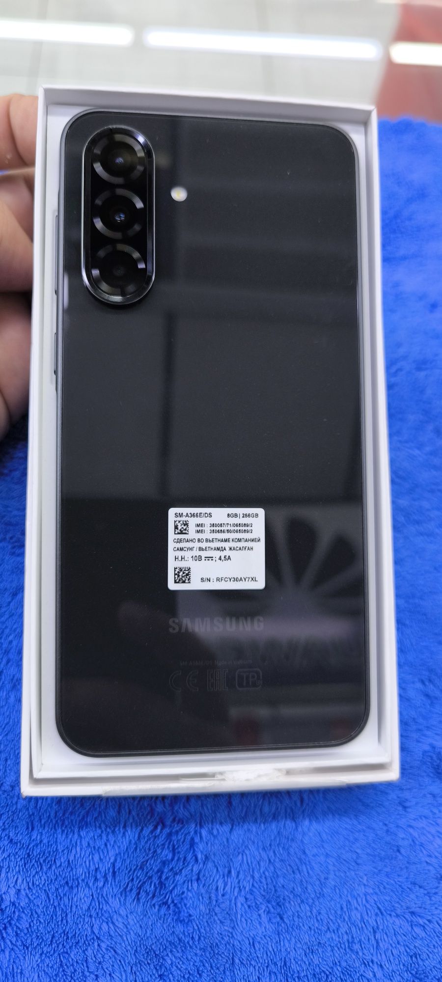 samsung A36 8/256 qora