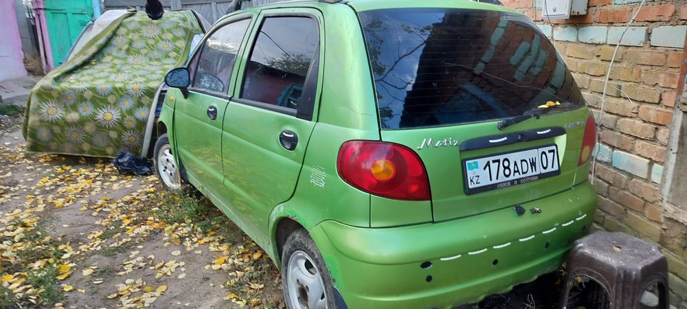 Daewoo matiz на разбор находится в Чапаево ЗКО