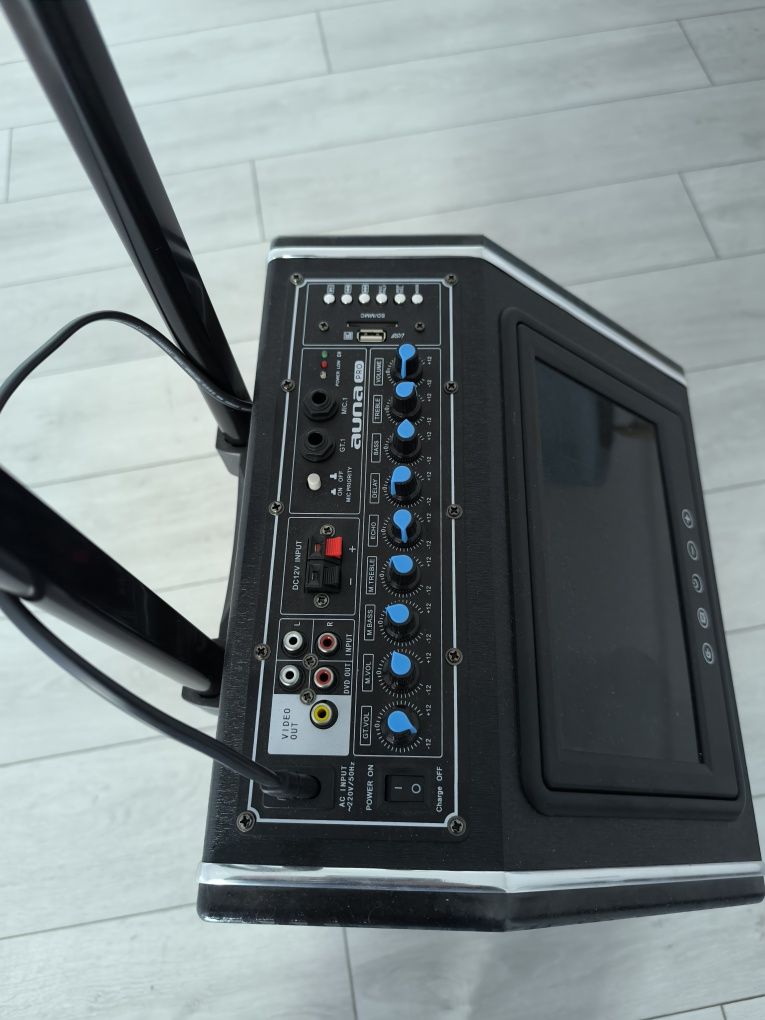 Sistem PA Mobil DisGo Box 100 DVD – Karaoke,300W,2 Microfoane