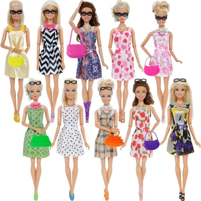 HAINE imbracaminte ROCHII rochita PANTOFI papusi pentru PAPUSA Barbie