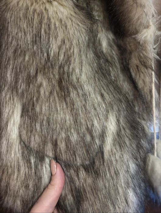 Vesta din blana artificiala