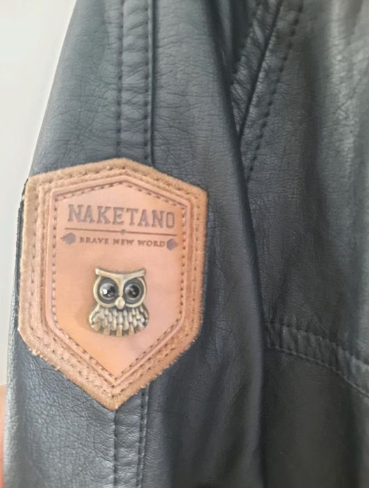 Кожено яке от естествена кожа на марката "NAKETANO""