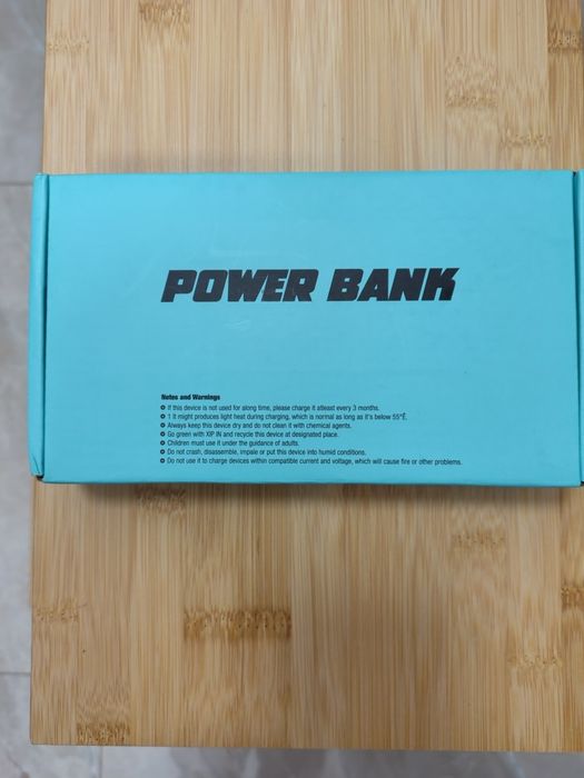 Baterie externă 20000 mAh, Power Bank, nouă, sigilată