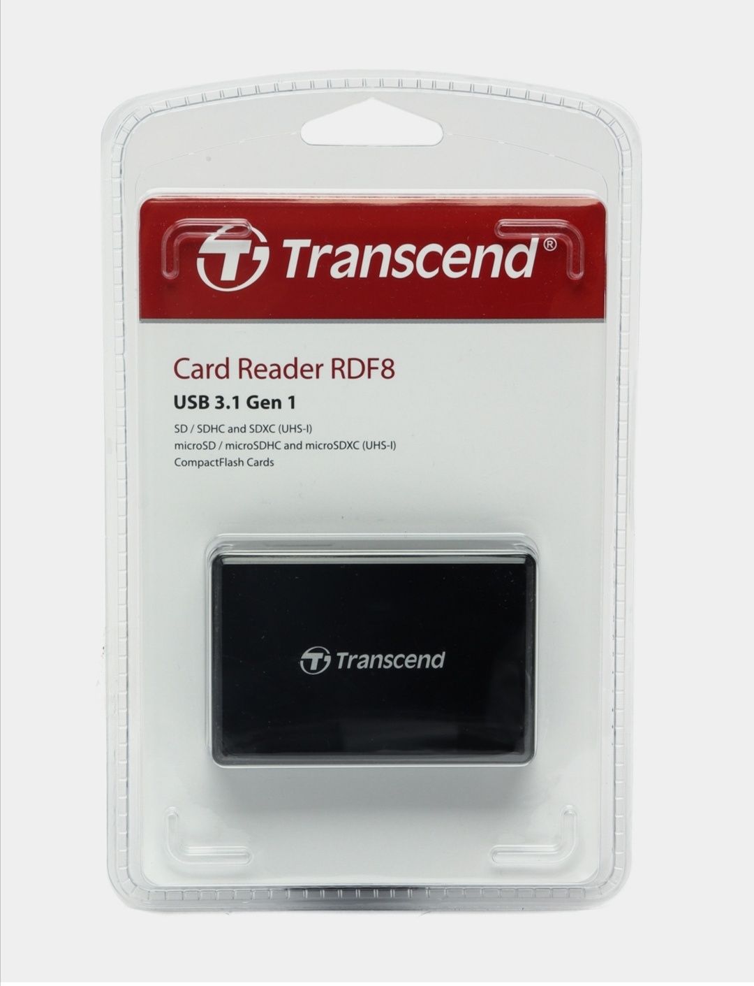 Картридер для компьютера Transcend RDF 8 USB 3.1 Gen 1