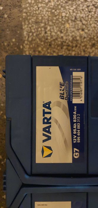 Акумулатор VARTA Blue Dynamic 95 Ah 830A