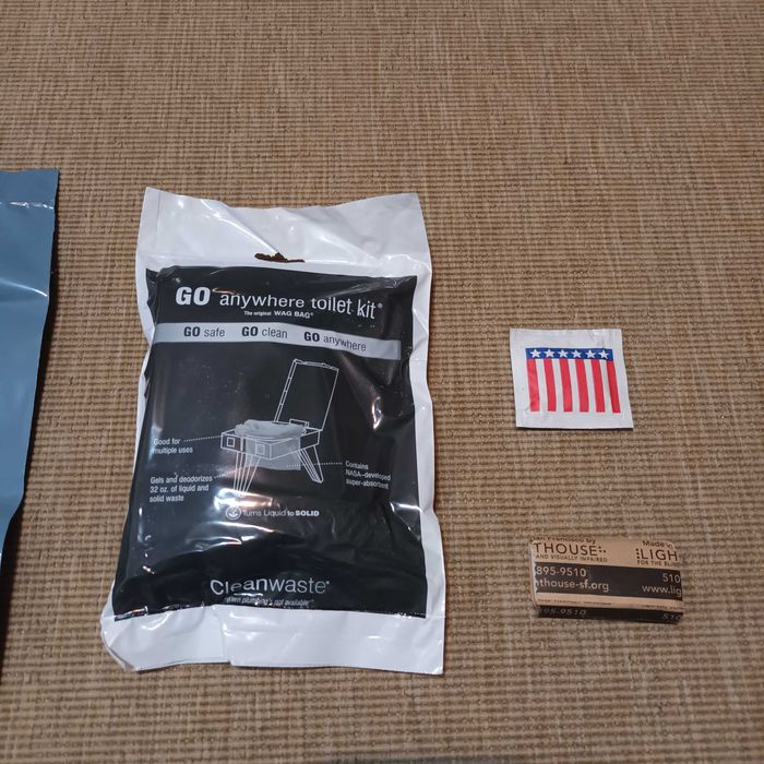 Saci de toaletă Cleanwaste Wag, Kit de toaletă portabil Set 7 bucati.